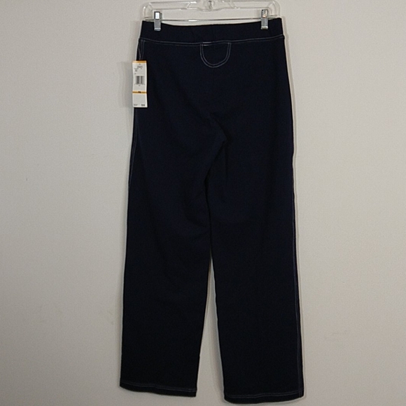 Jones New York Navy Sports Stretch Pants sz PS - Picture 8 of 9